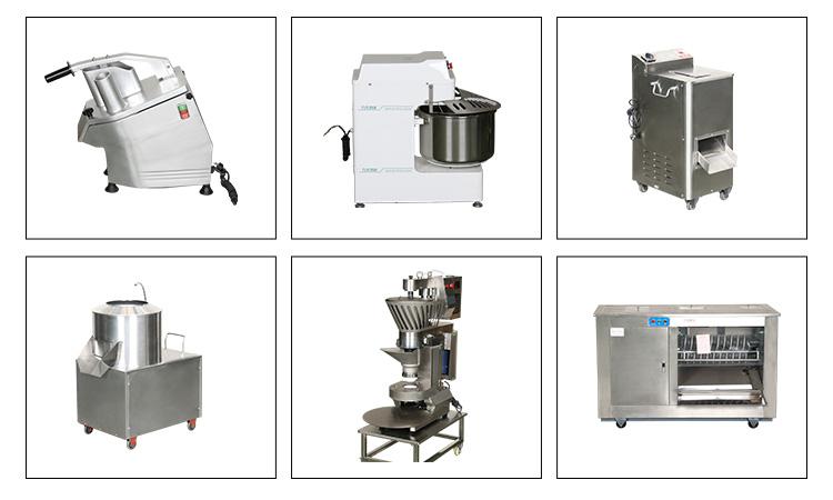 Easy installation 200kg/h Vertical industrial commercial dough kneading machine