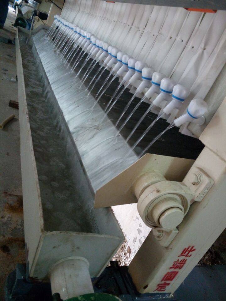 Shanghai Dazhang Program Controlled Automatic Chamber shifting cotton cake filter press for alumina sewage
