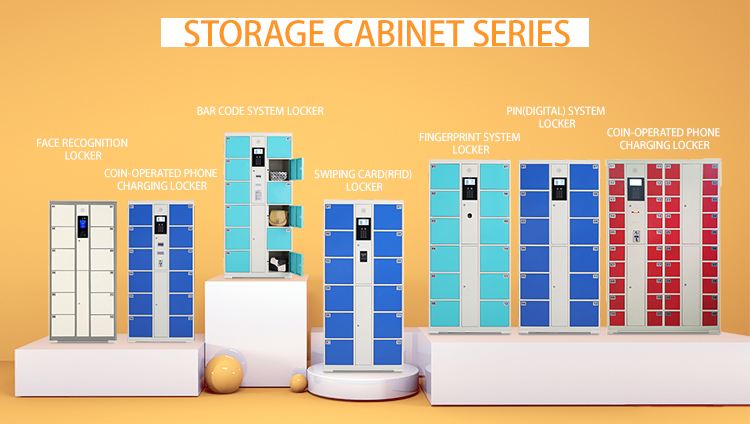 plastic electronic box storage locker changing locker smart lock Wash Wardrobe locker