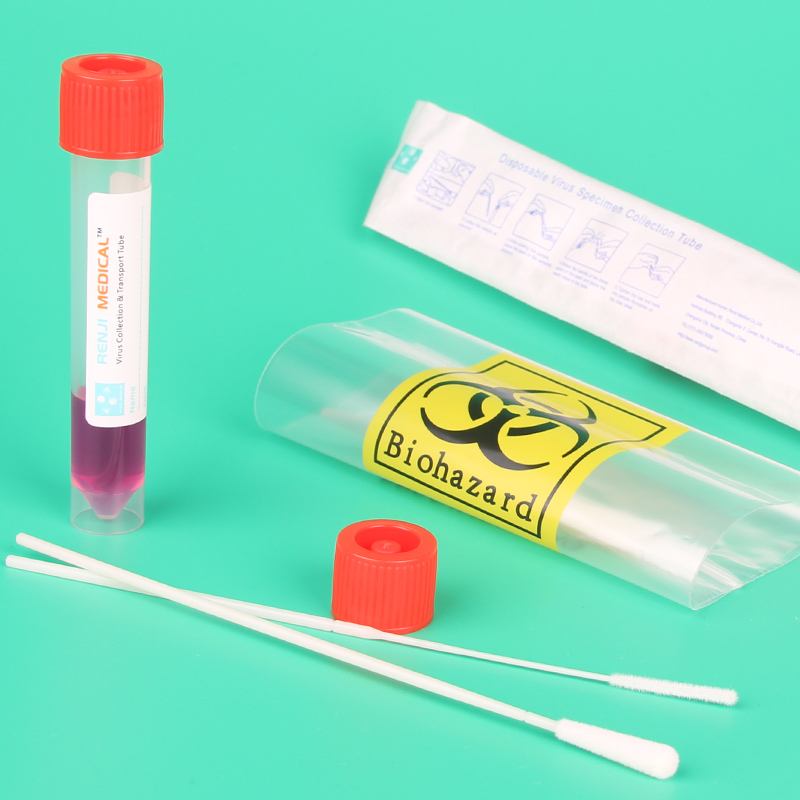 In Stock Medical Consumables Virus Transport Medium Empty Vtm Utm 10ml Tube