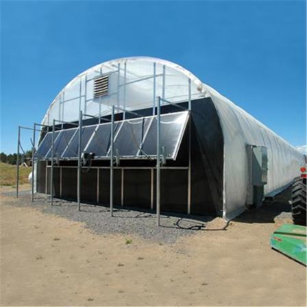 Auto Blackout Polycarbonate Greenhouse with  irrigation system