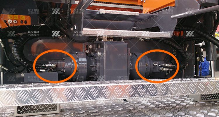 6000 OMT high pressure gerotor hydraulic brake motor for mower