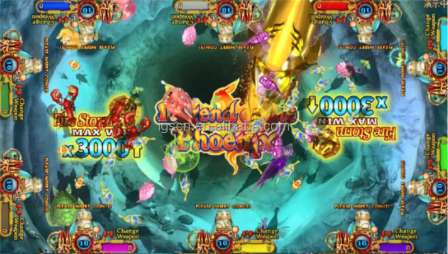 The best selling Ocean King 3 Plus Legend of Phoenix fish arcade game thunder wings air strike fish game