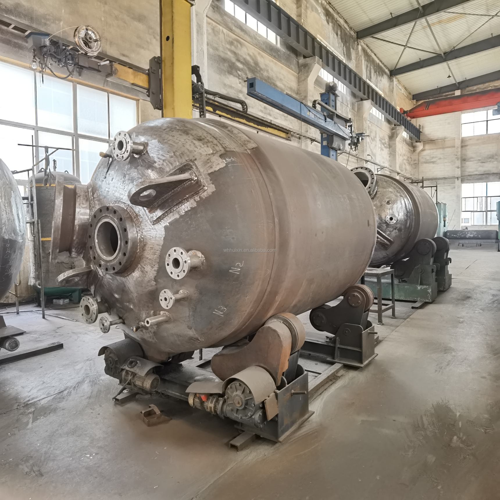 FCH 1000 Standard type high pressure reactor vessel with propeller agitator High quality