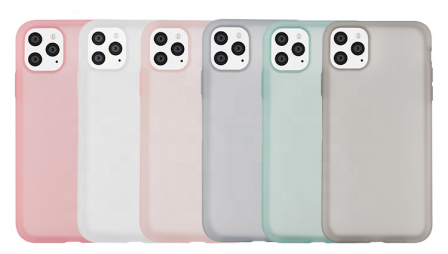 Candy Color Soft Silicone Phone Case For Iphone 11 12 Mini Pro Max Smartphone Back Cover Case For Iphone X Xs Xr 7 8