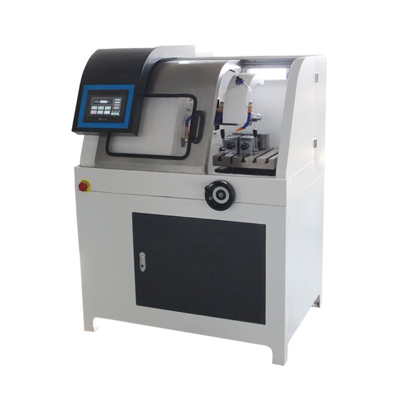 LCD touch screen High spindle rotation speed Metal-100 Automatic Metallographic  cutting machine