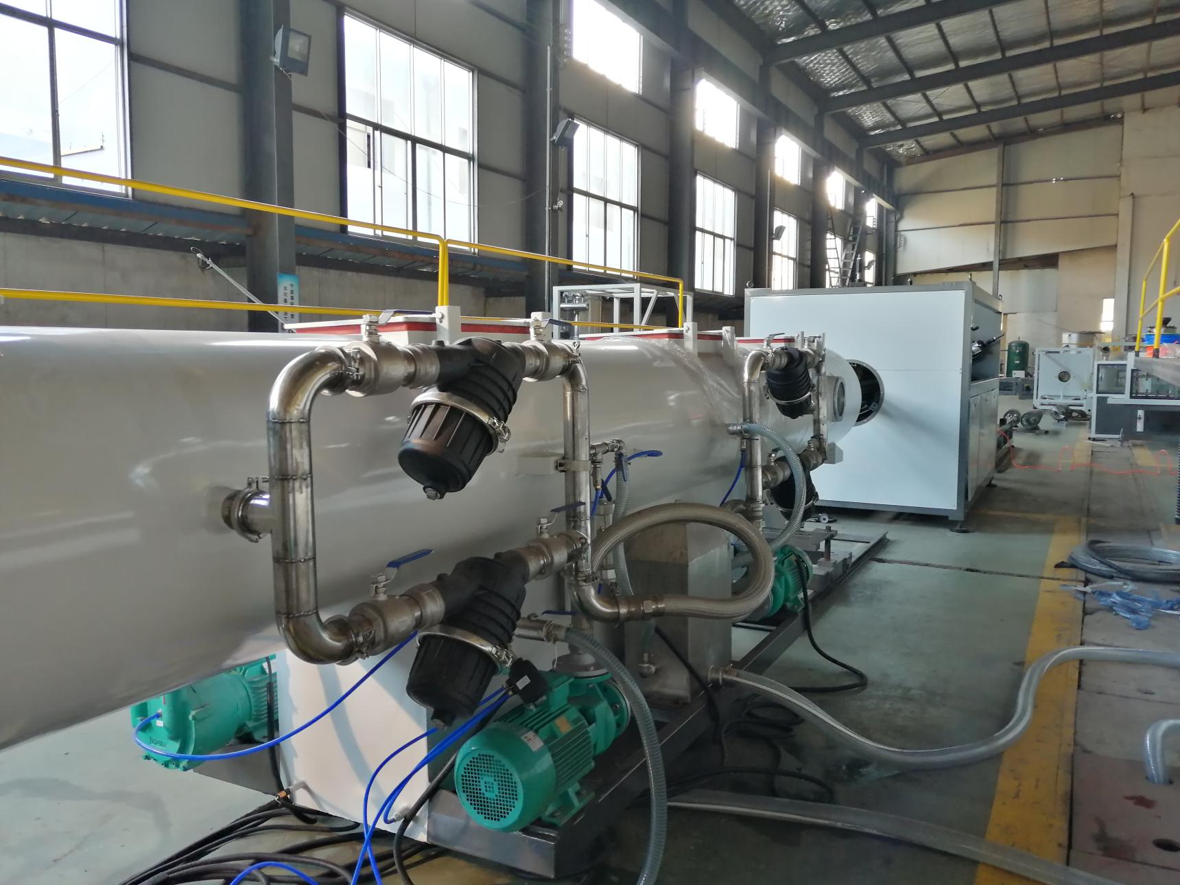 PP PE HDPE pipe 75-315mm plastic pipe extrusion line making machine production line