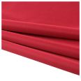 High quality red velvet fabric long pile velvet lining stock fabric flock