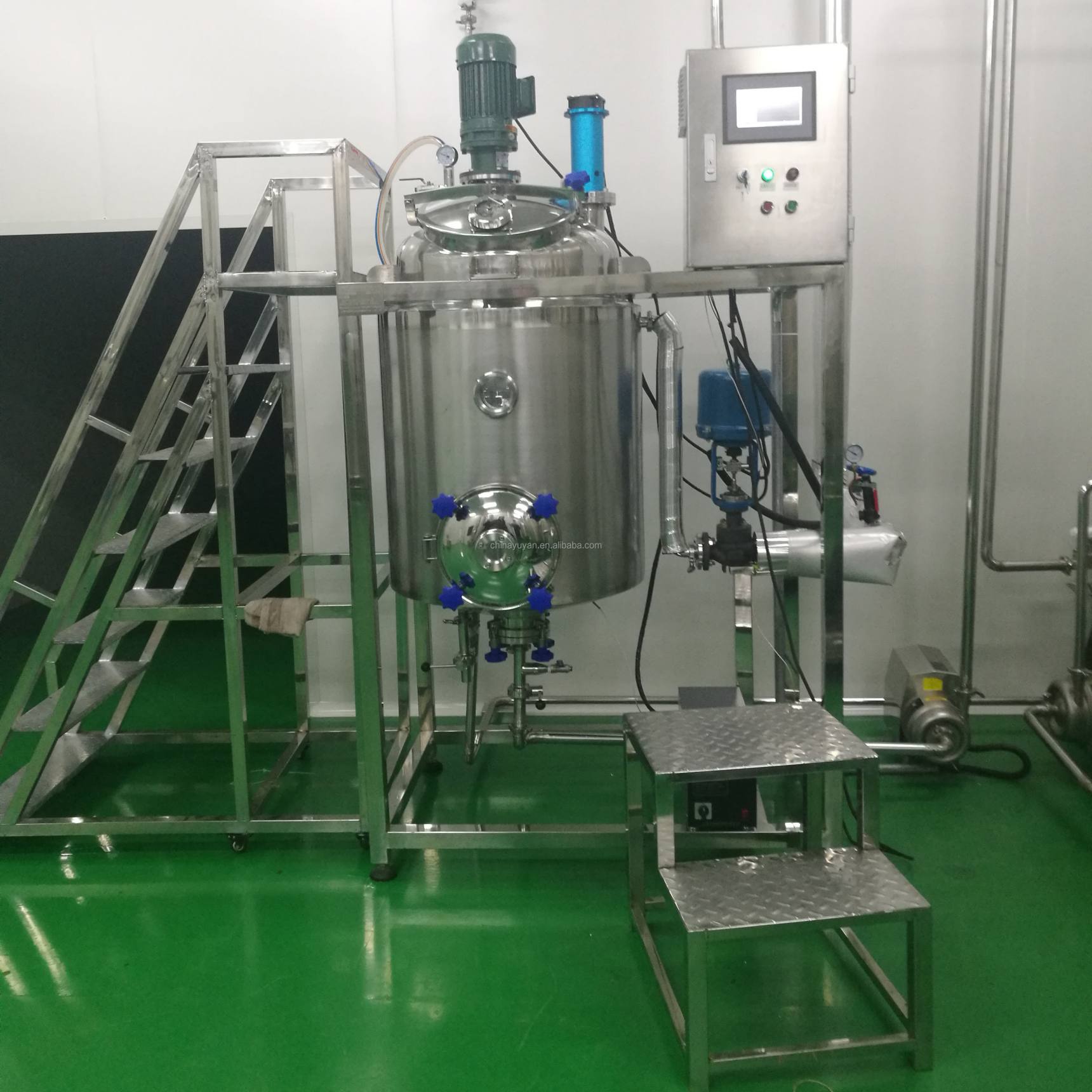 50L Vacuum Hemp Solvent cbd oil ethanol extraction and concentration equipment Tea extraction and concentration machinery