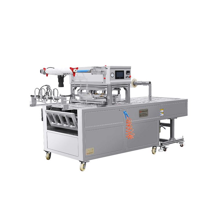 Kaiyu map 2 line aluminum plastic cup tray sealing machine for sale