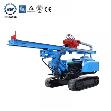 hengwang HWL600R Foundation Construction equipment Pile Driving Machine solar pile driver