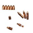 copper resistance dresser 1.2 1.2mm M6 m6x28 point electrode nozzle contact tip CuCrZr Material Spot Welding Cap Tips