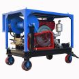 Gasoline engine drain pipe cleaner high pressure water jet blasting cleaning pump machine