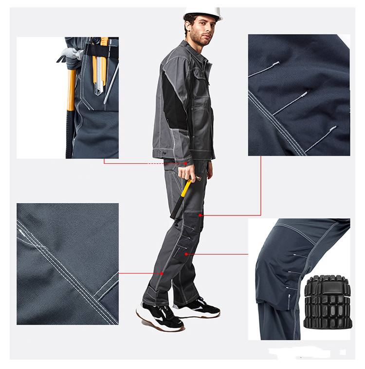 2021 OEM Men's Safety Cargo Six Pocket Pants for Engineer and Mining Working Uniform 100% Cotton Casual Pants,military Skinny