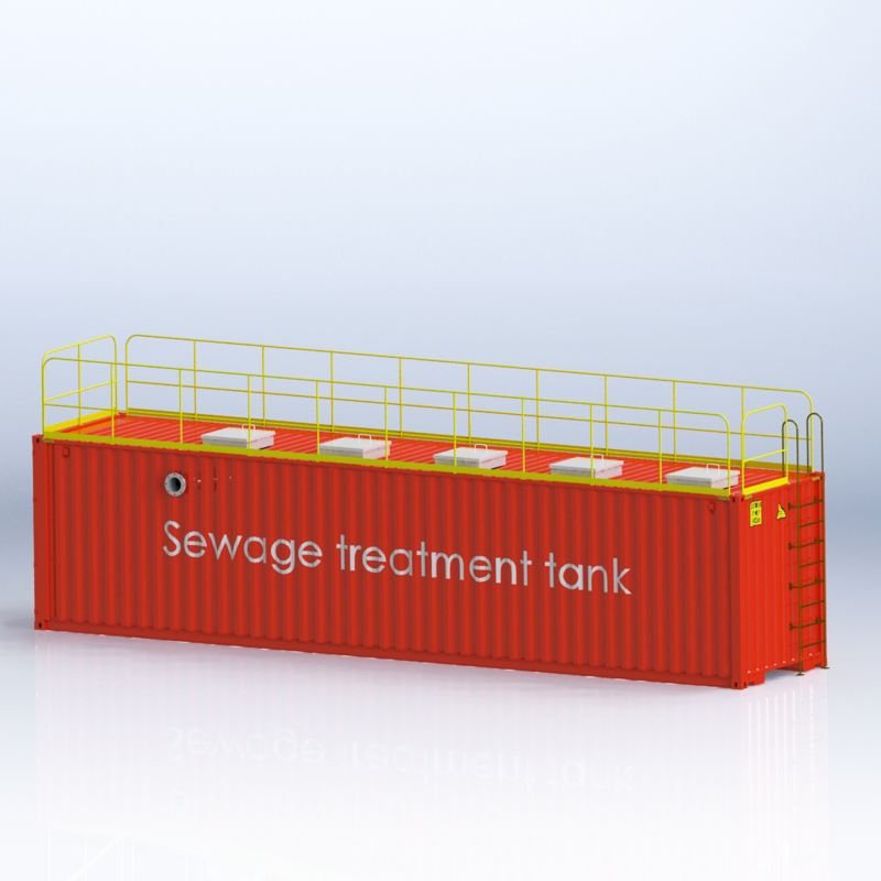 Package wastewater treatment plant /Domestic MBR/MBBR wastewater treatment equipment