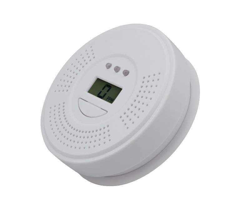 Intelligent Human voice Carbon Monoxide detector co alarm LCD display