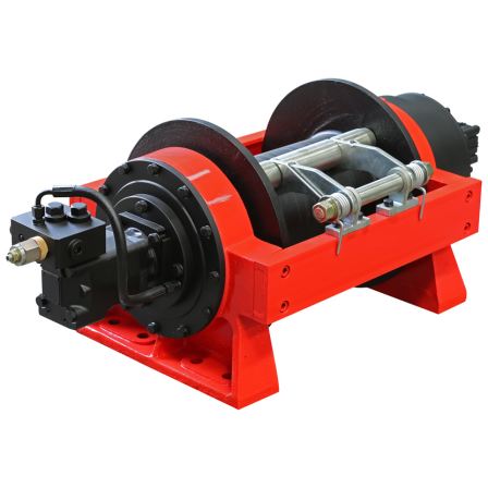 Large Tonnage 25 tons Forest Winch Hydraulic Towing Winch Trailer Drag Winch