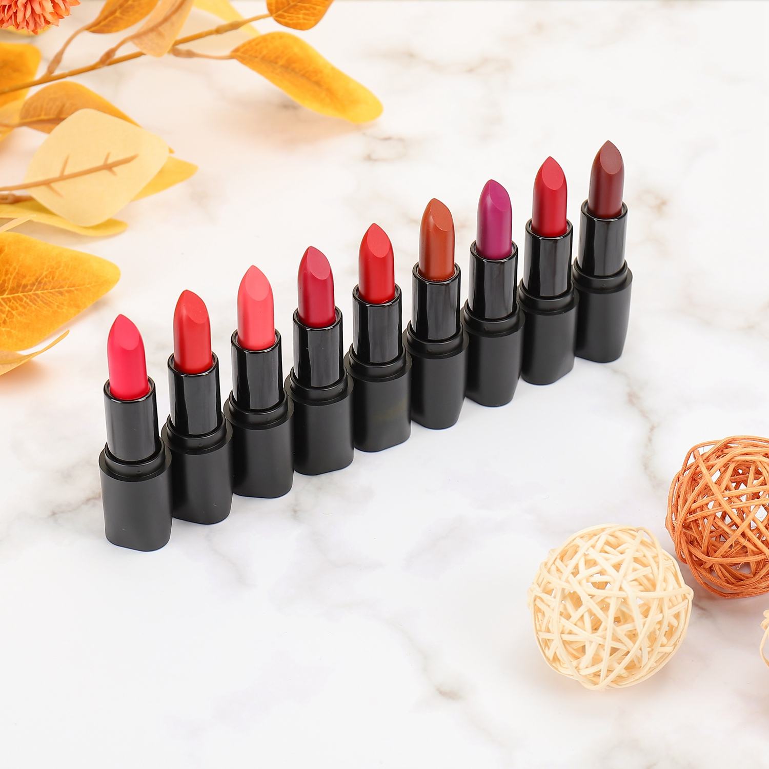 Lipstick Makeup Rose Matte Lipstick Waterproof Cruelty Free Natural Organic Vegan Lipstick