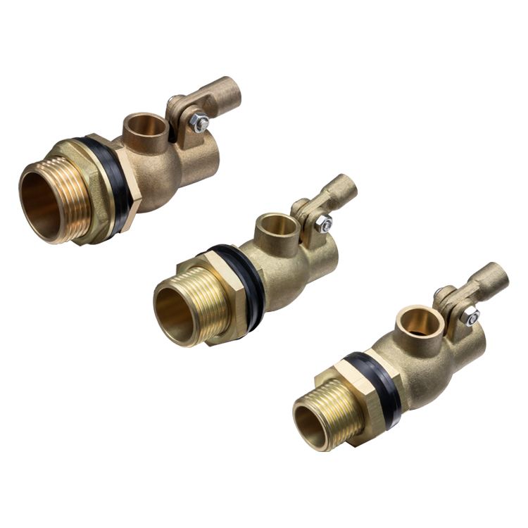 Top wholesale handwheel water tank brass float ball valve