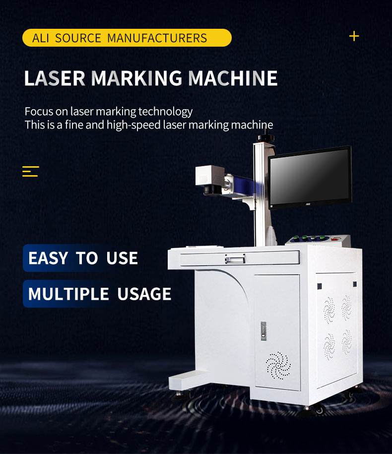 20W fiber laser marking machine mopa laser marking machine laser metal marking machine