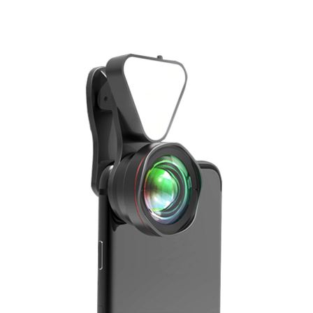 3 In 1 Lenses Set Mobile Camera Lenses With Selfie Light