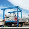 20 30 40 50 60 ton small henan weihua brand professional hydraulic boat lifting gantry crane for small boat lift