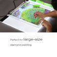 super cool large-size diy diamond painting tool high brightness led light drawing  board