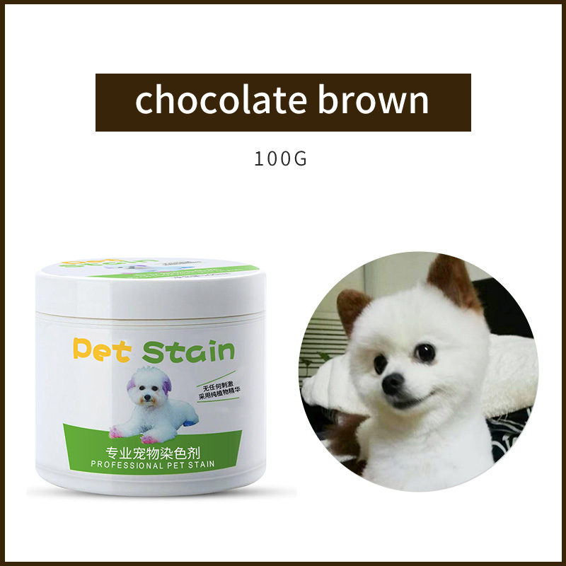 Profession pet hair color dye cream the most fashionable pet hair dye