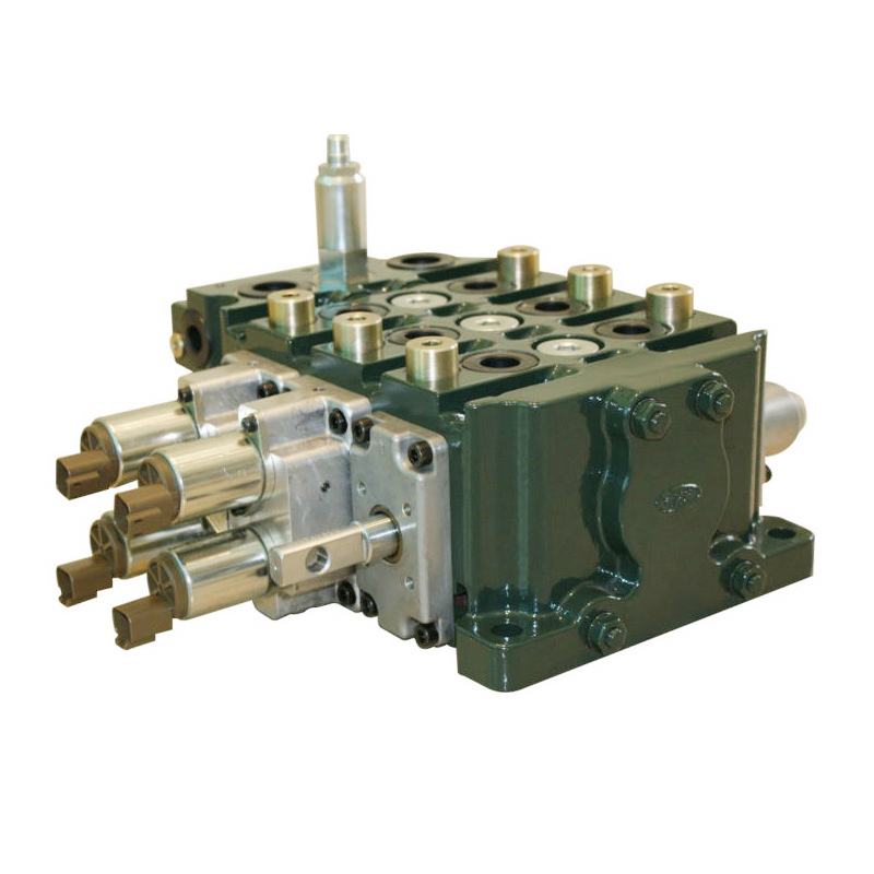 Most Attractive price electric 80 LPM Directional Control valves p40 hydraulic monoblock valve 12v