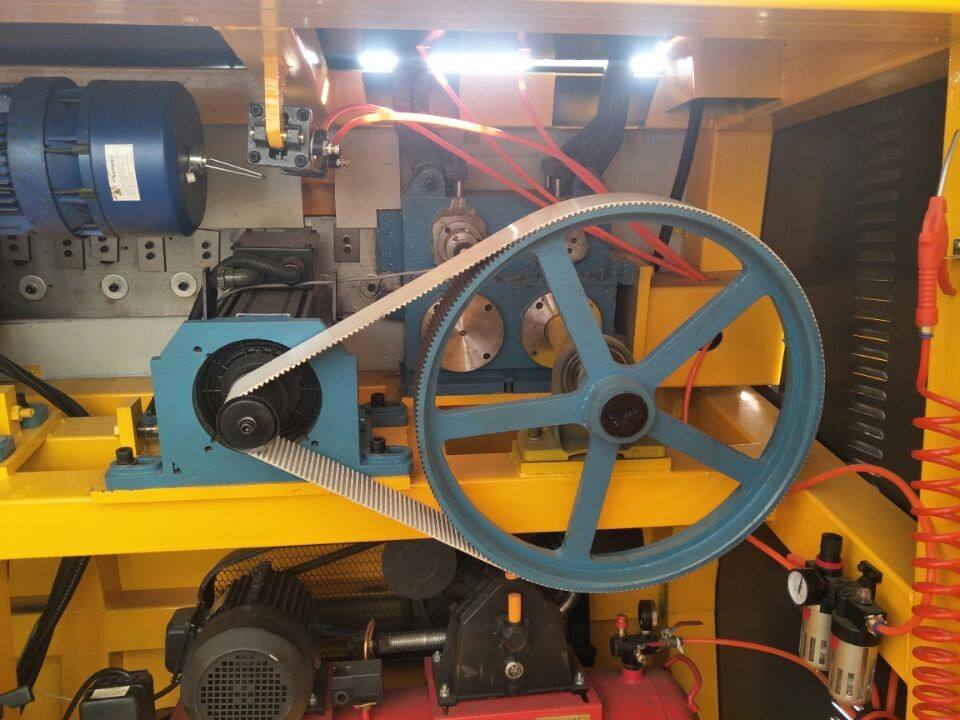 CNC automatic construction ribbed rebar stirrup bending machine