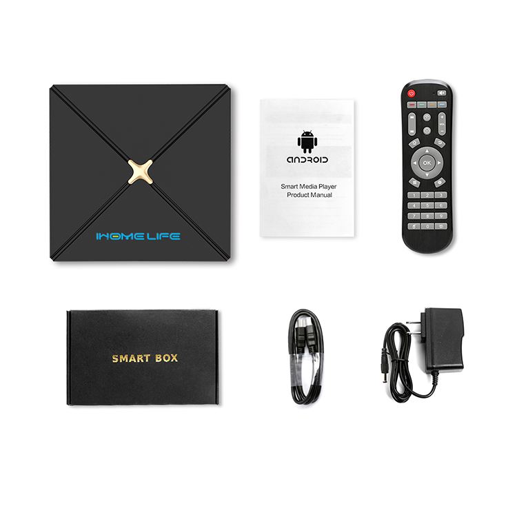 2020 china manufacturer  customize amlogic 905x3 4k firmware android tv box  1000Mbps T2R2 wifi smart tv box