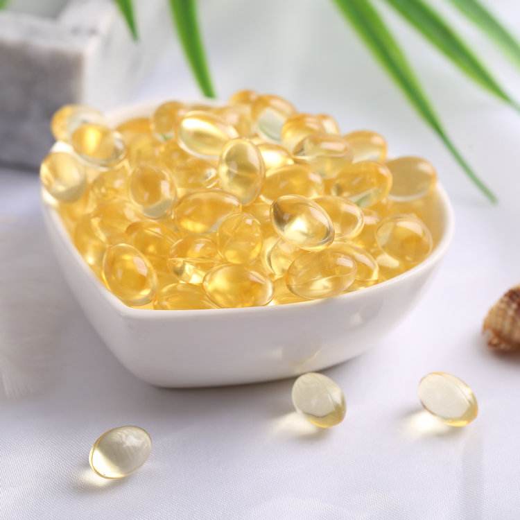 Wholesale price organic grape seed oil soft capsules with customized label bottle