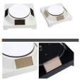 Hot selling 18cm diameter solar 360 degree display turntable live streaming Decorating table display rotating turntable