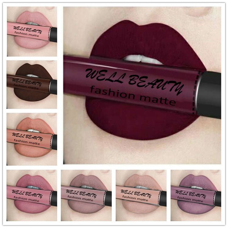 Matte Liquid Lipstick Nude Private Label OEM Vegan & Cruelty-free Cosmetics Makeup