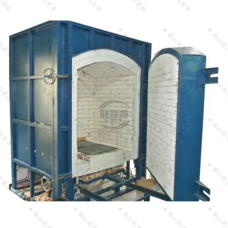 JCY-1350C high temperature gas ceramic kiln shuttle furnace gas kiln for pottery