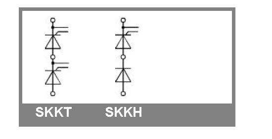 Power SCR Thyristor Modules SKKT106 SKKT106/16E SKKT106/12E