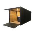 Modern Prefab Houses Coffee Shop 20FT Container Shop Booth Food Kiosk Modular Shipping Container Coffee Bar