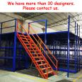 Warehouse industrial shelves auto parts storage lit mezzanine ad te floor for racking rack