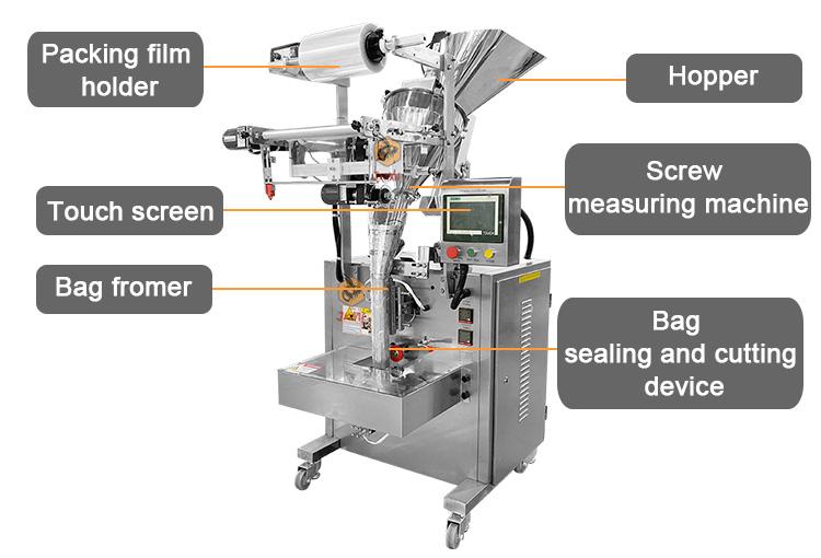 Automatic Coffee Powder Stick Pack Packing Machine For Coffee Powder Stick Filling Packaging Machine