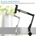 Blive 360 Rotation Metal Portable Long Arm Desk flexible Lazy Bracket Stand Tablet stand Cell Mobile Phone Holder