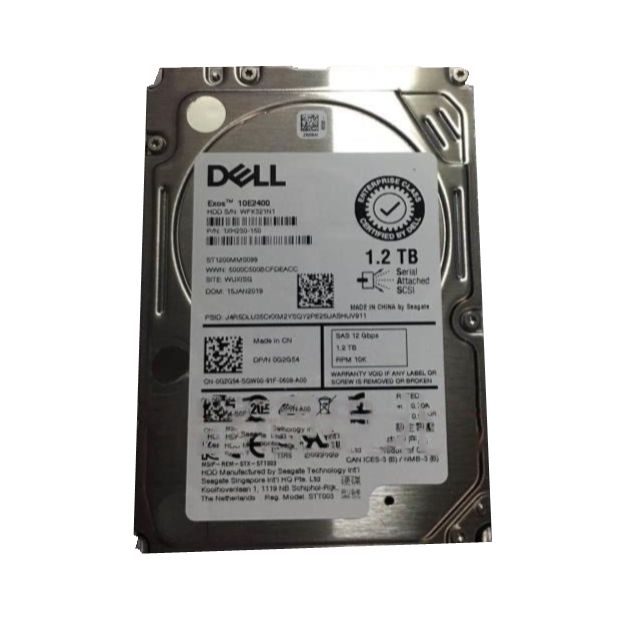Dell ST1200MM0099 1.2TB 10K SAS 2.5 inch 12GB hard drive 0G2G54