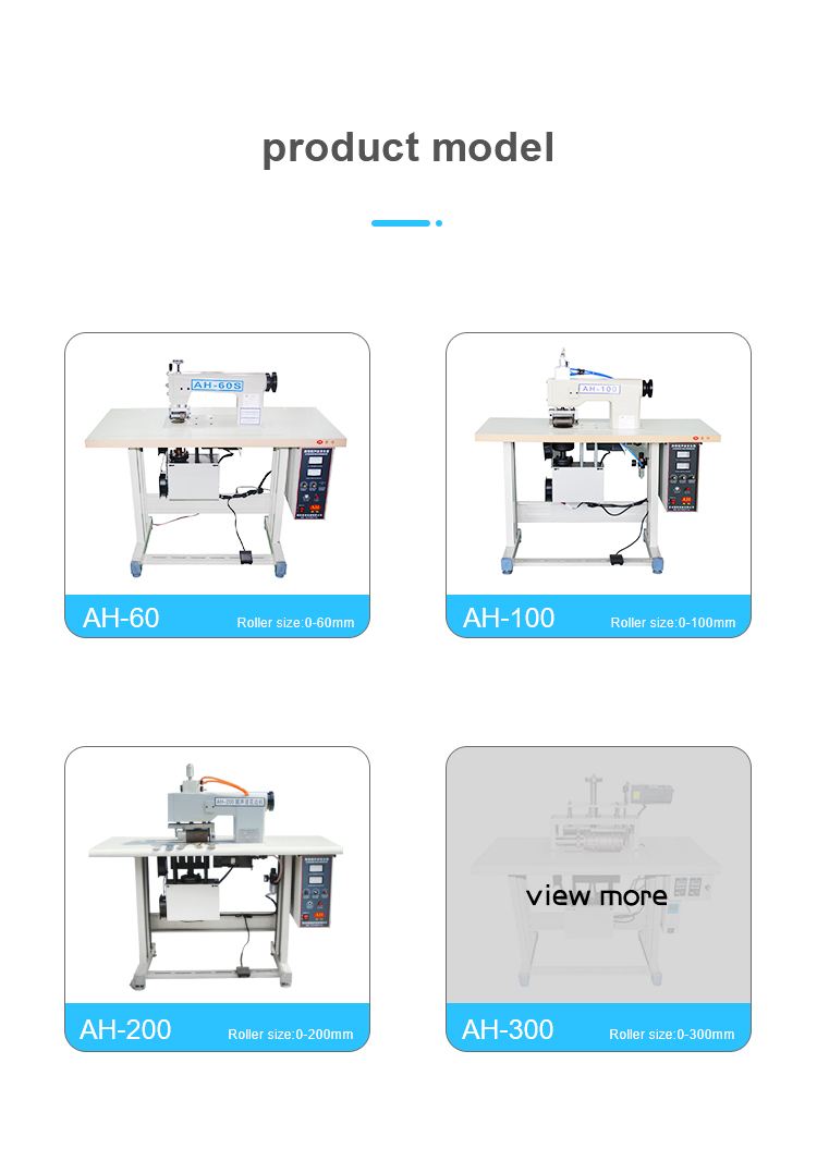 Hot Style AH-60/100/200-S/Q non-woven fabric bags 1500-2500W ultrasonic lace sewing machine roller//