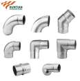 New SS 304 316 Stainless Steel Glass Fittings Glass Balustrade Clamp Balcony Glass Railing Clamps Clip Handrail Accessories