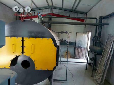 0.35MW To 14MW Industrial Gas Oil Fired Hot Water Boiler For Hotel House Room Greenhouse Swimming Pool Central Heating