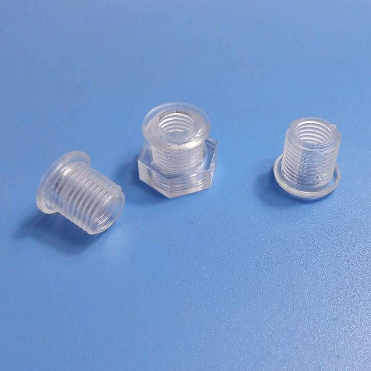 Longsan M12 plastic hollow screw transparent PC plastic screw