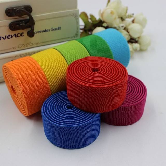 Wholesale Bias Tape Elastic Colourful Webbing Band