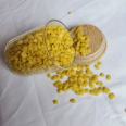 Raw yellow unprocessed honeycomb beeswax