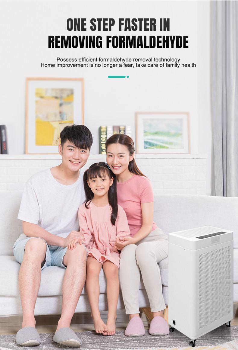 2021 best seller indoor air filtration H13 EN1822 air purification system wi-fi control air purifier