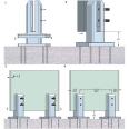 Pipe Fittings Stainless Steel 316 Decorative Staircase Accessories 21.5MM Glass Spigots