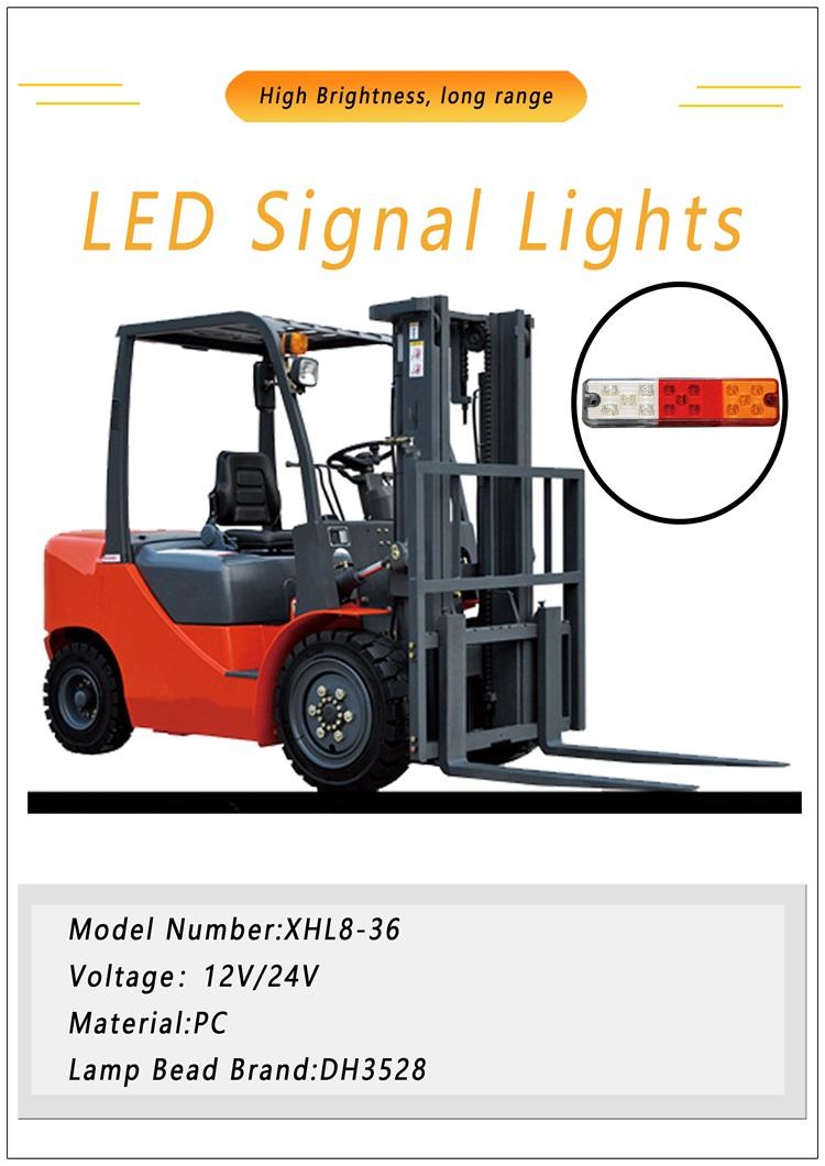 Wholesale price LED signal light bar forklift LED indicator tail light